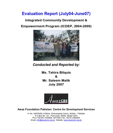 Evaluation Report 04-07