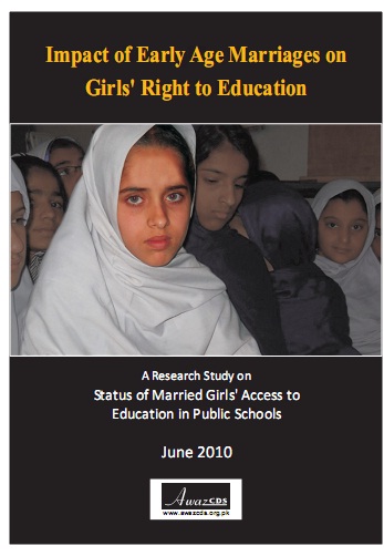 Impace of Early Age Marriage on Girls, Right to Education