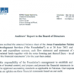 Internal Audit Report (2013)
