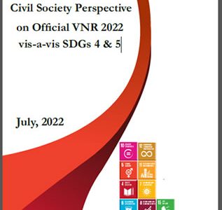 Civil Society Perspective July, 2022 on Official VNR 2022 vis-a-vis SDGs 4 & 5