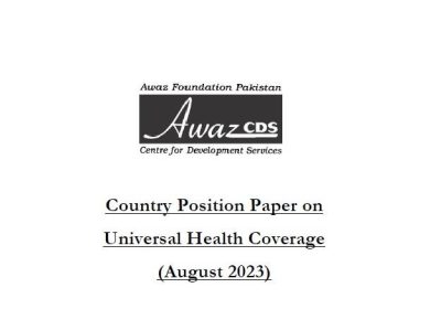 Position Paper on Situation of Universal Heath Coverage in Pakistan